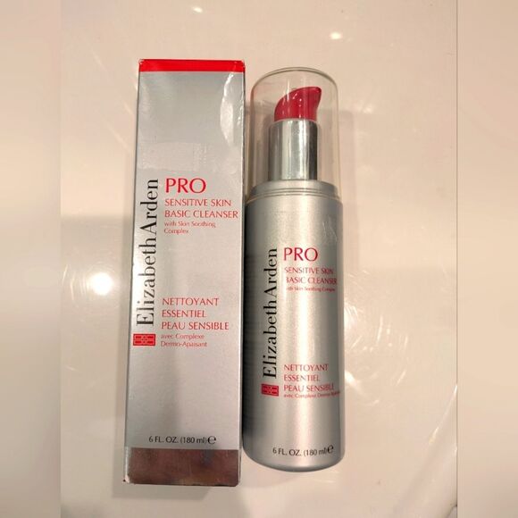 🌸 Elizabeth Arden PRO Sensitive Skin Basic Cleanser & Makeup Remover 6 oz NIB - Picture 1 of 5